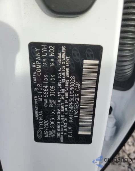 2020 Genesis G90 Ultimate z USA, uszkodzony, nr VIN KMTF54PH5LU080828